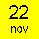 Tekstvak: 22nov